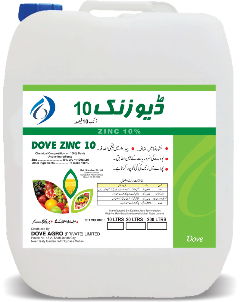DOVE ZINC 10